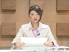 Japanese Announcer Bukkake
