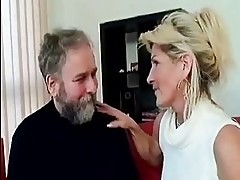 Busty old mommy prepare for crazy sex with old man