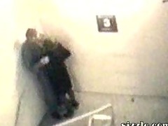 Boss Fucks His Secretary in the Stairway