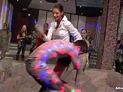 Massive Mud Fight in Sex Club Video